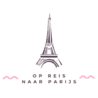 Logo op reis naar Parijs transparant