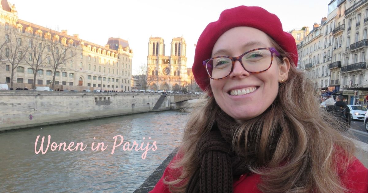 ik woonde in Parijs Nancy aan de Seine in Parijs met de Notre Dame op de achtergrond